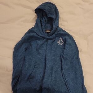 Volcom Blue Hooded Sweater